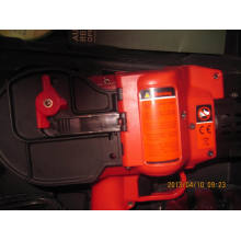 Amarração automática da máquina que liga barras de reforço concretas de 22cm-38cm